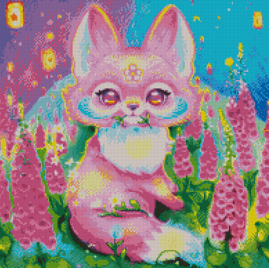 Pink Little Fox