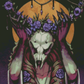 Antlers and Flowers
