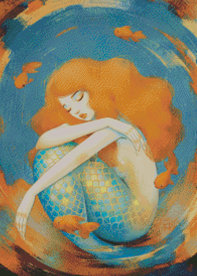 Mermaid And Her Goldies