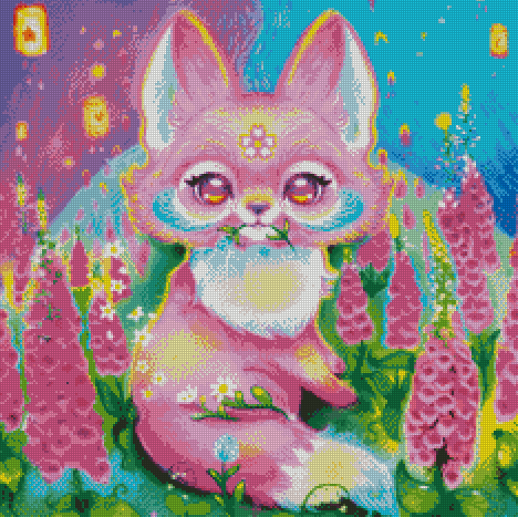 Pink Little Fox