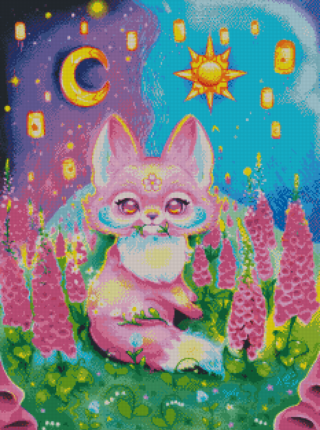 Pink Little Fox
