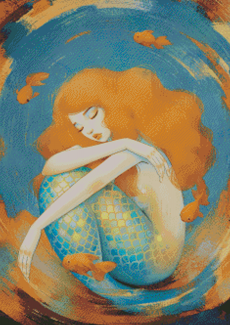 Mermaid And Her Goldies