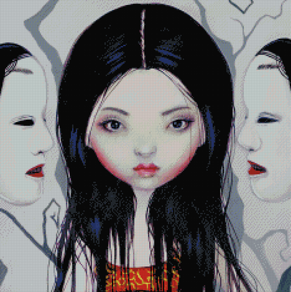 Faceless Ghost Half-Crop