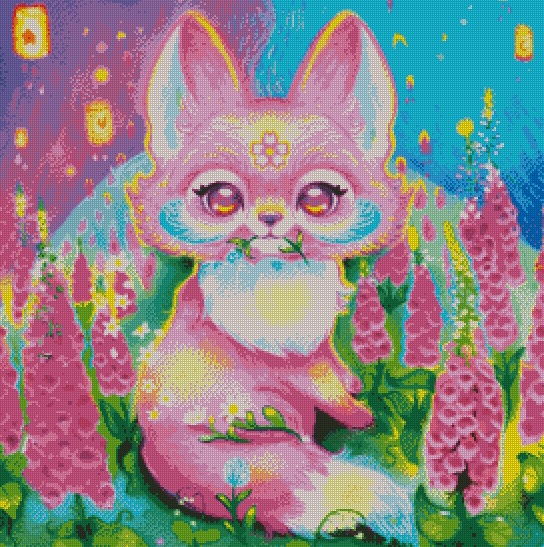 Pink Little Fox