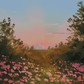 Sunset in Spring