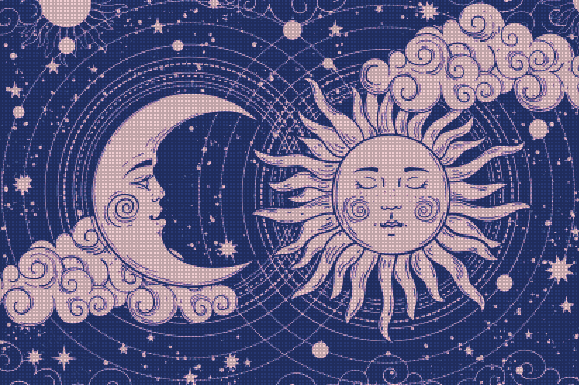 Sun, Moon, and Stars