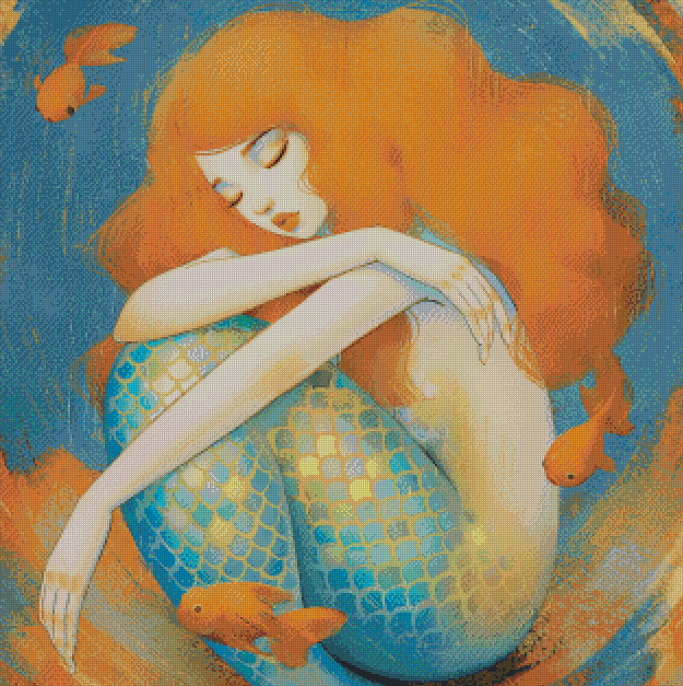Mermaid And Her Goldies