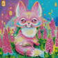 Pink Little Fox