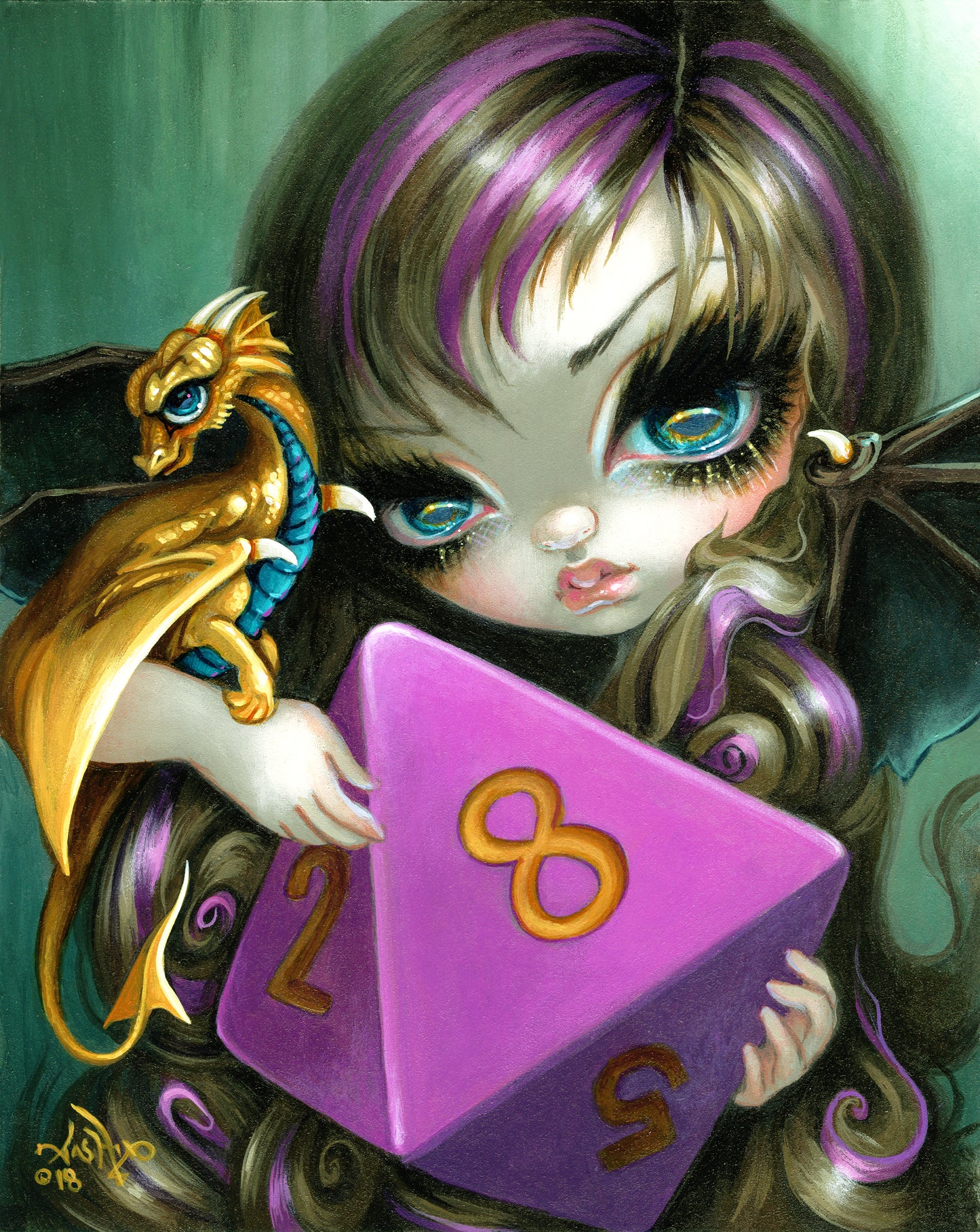 8 Sided Dice Fairy