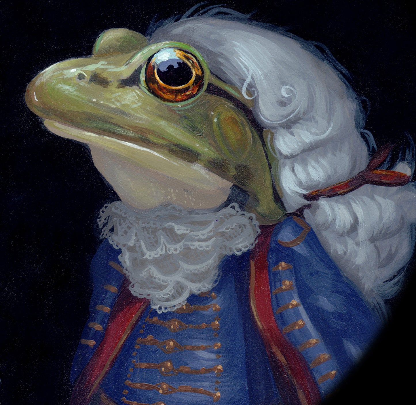 Alice's The Frog Footman half crop