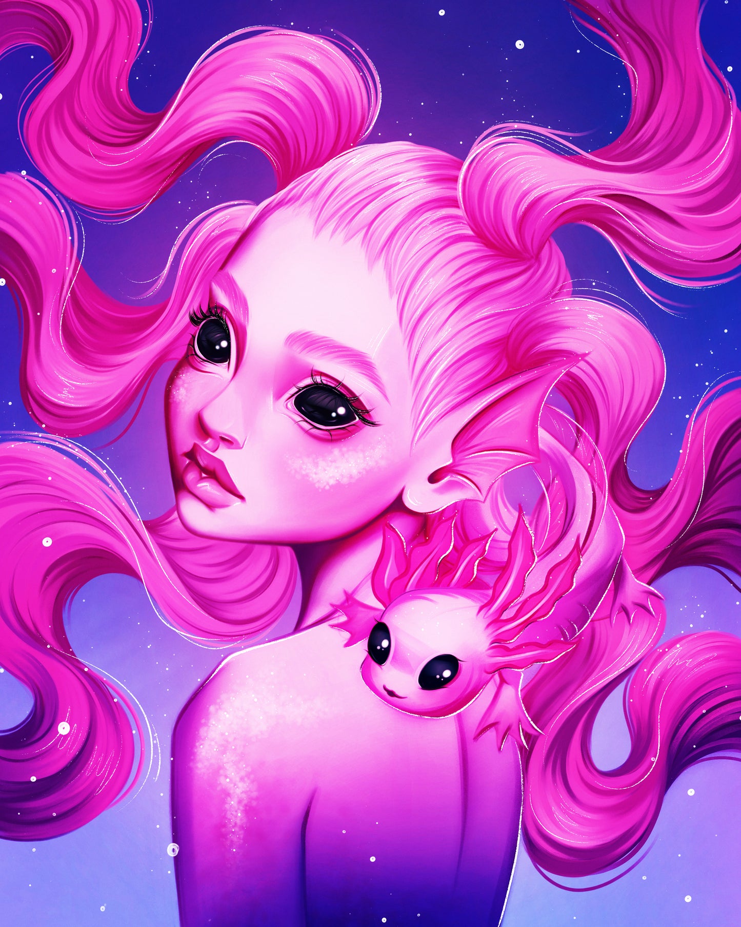 Axolotl Mermaid