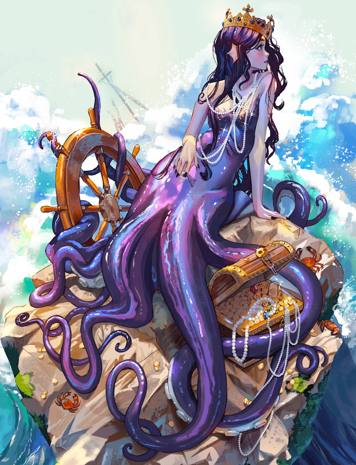 Octopus Lady
