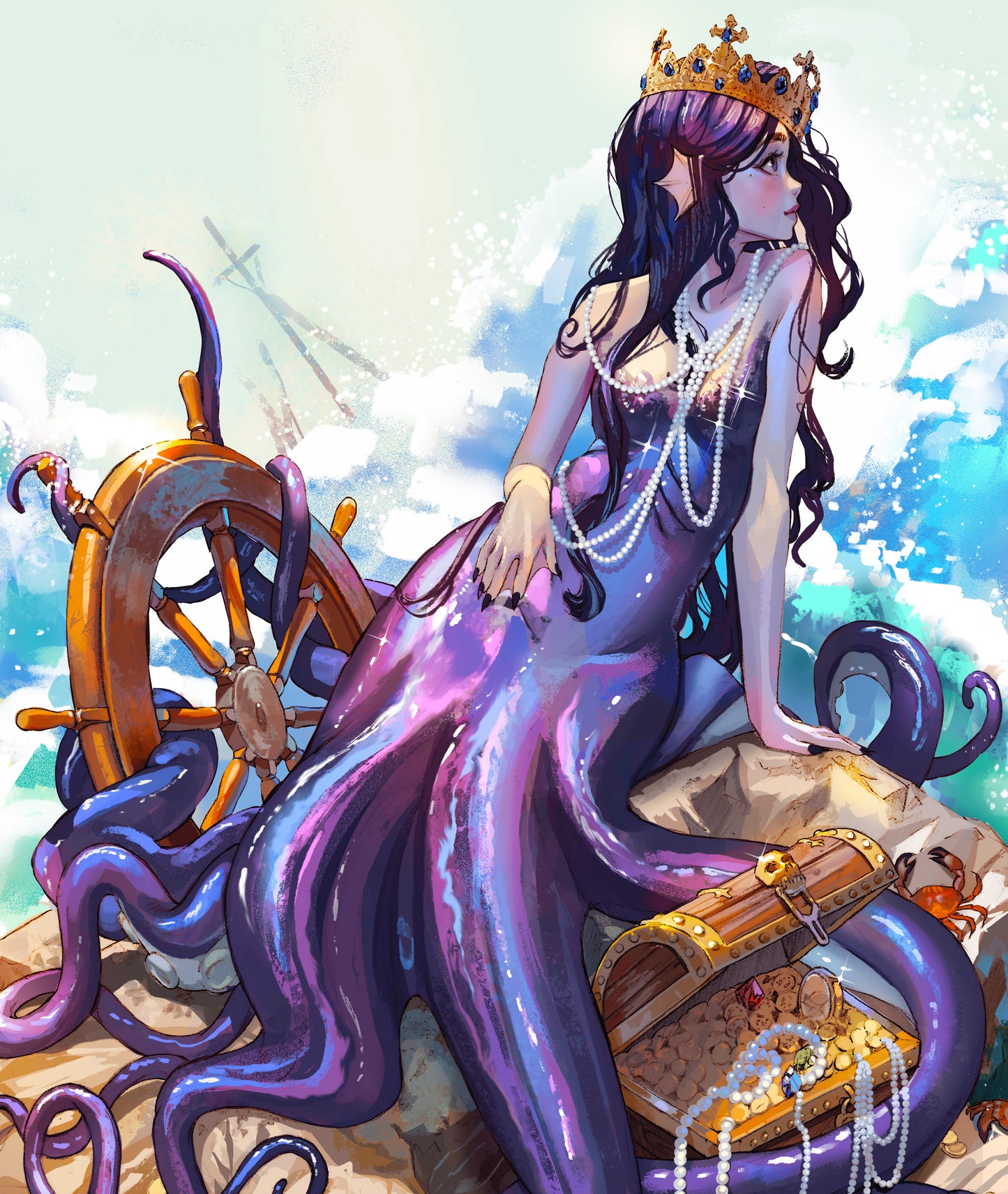 Octopus Lady