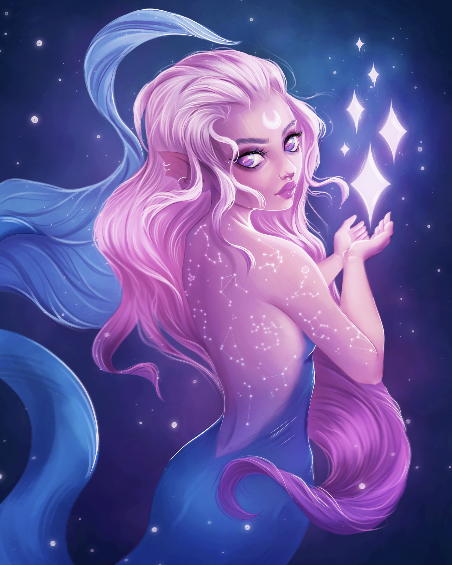 Galaxy Mermaid