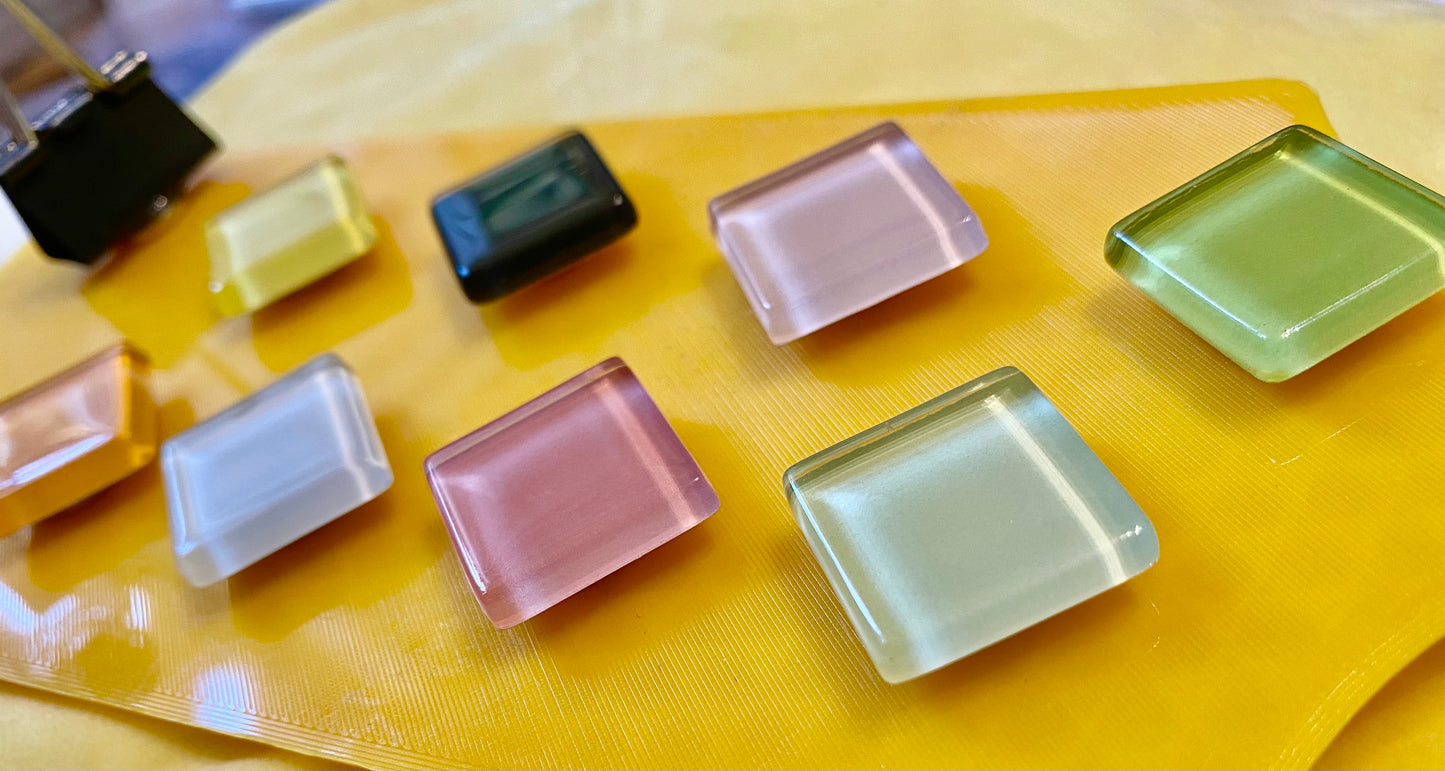 Square Mosaic Cover-Minders / Needle-Minders