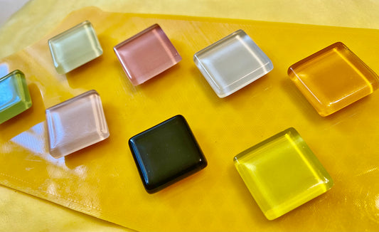 Square Mosaic Cover-Minders / Needle-Minders