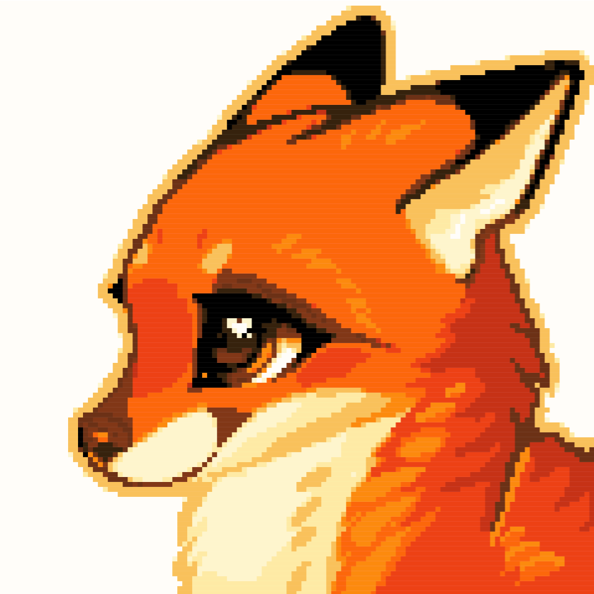 Foxie | Cross Stitch Conversion