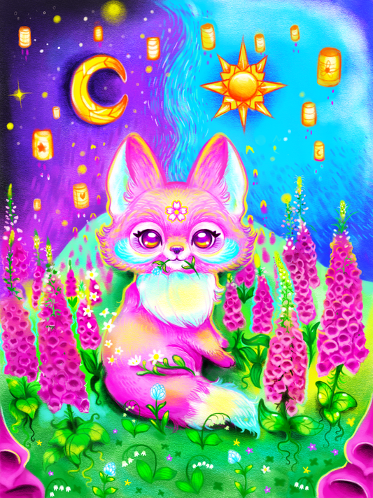 Pink Little Fox