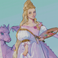 Barbie Rapunzel and Her Dragon