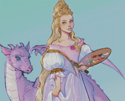 Barbie Rapunzel and Her Dragon