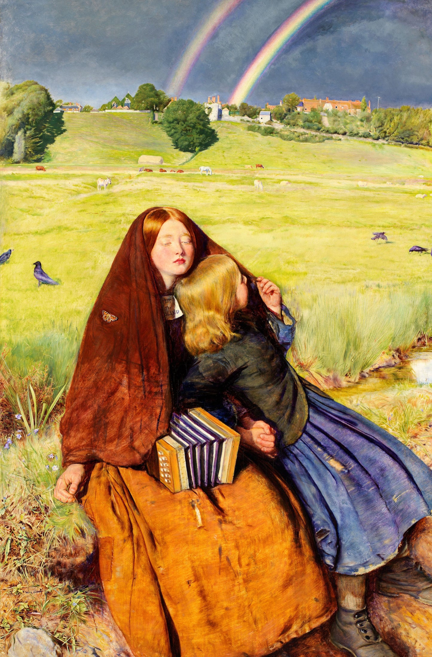 The Blind Girl | John Everett Millais