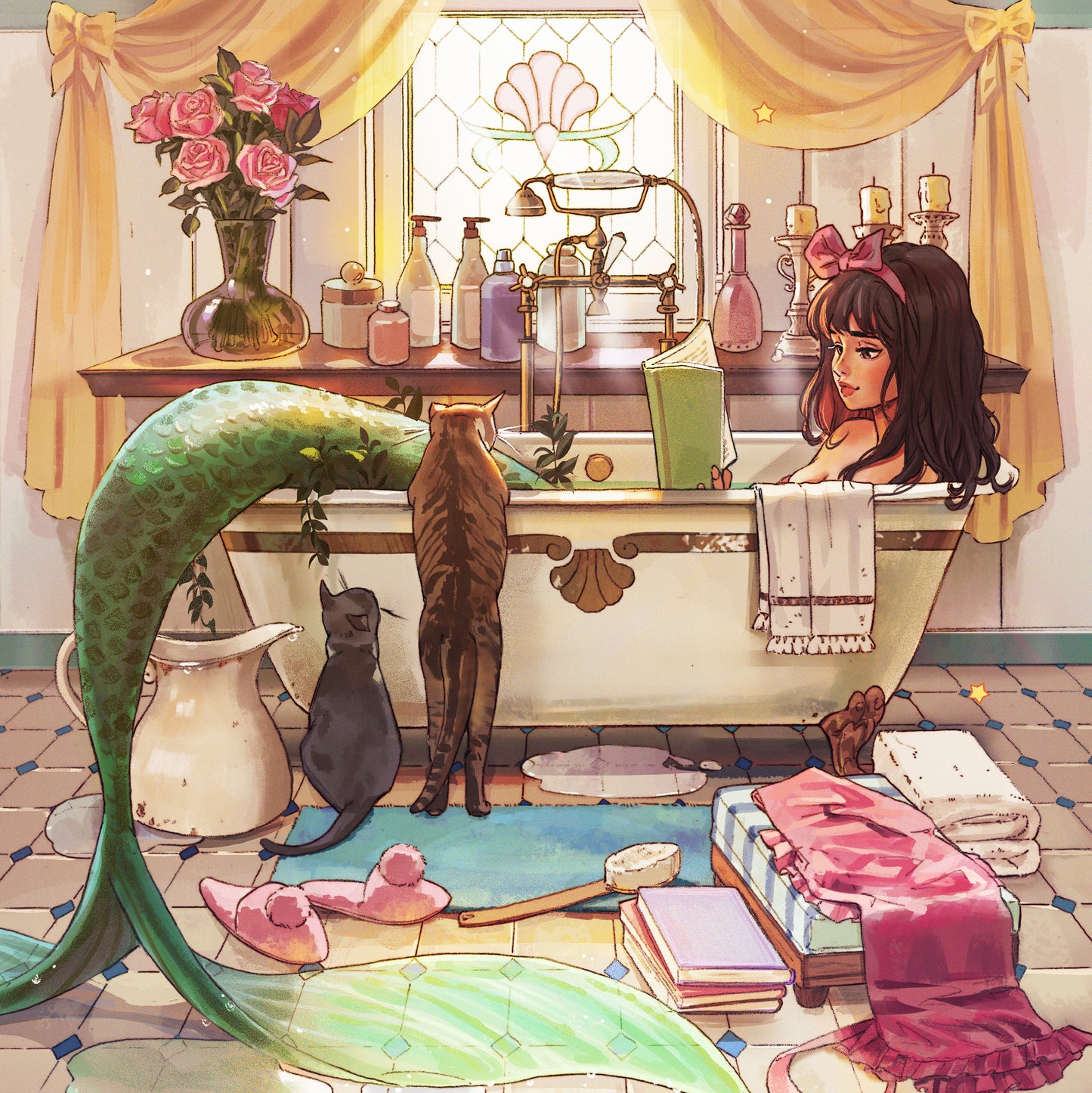 A Mermaids Bath