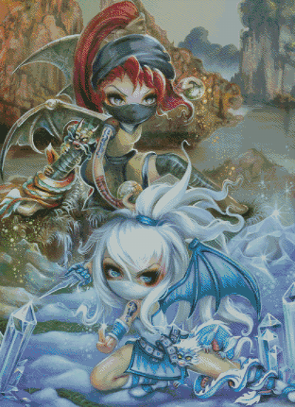 Ninja Dragonlings Three