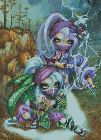 Ninja Dragonlings Two