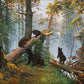Morning in a Pine Forest | Ivan Shishkin and Konstantin Savitsky